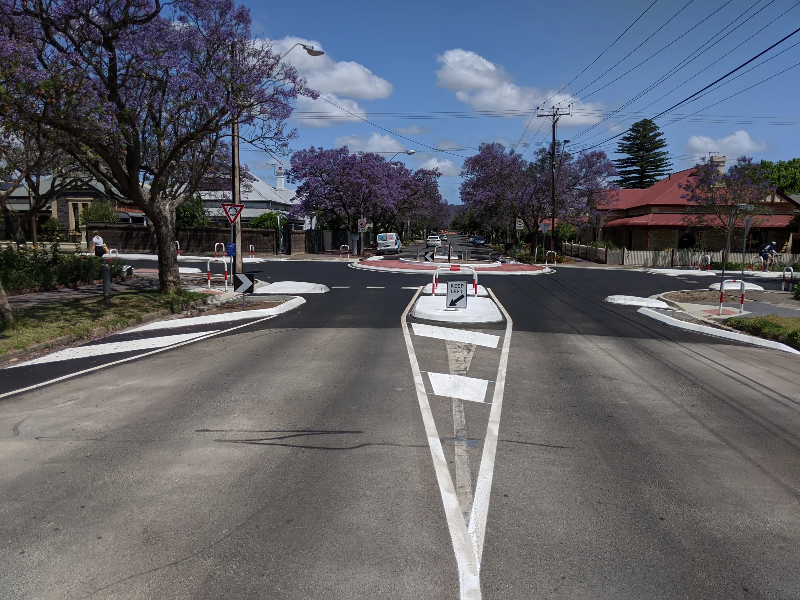 Cambridge Terrace Roundabout Upgrades